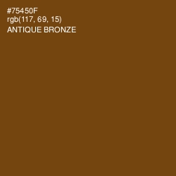 #75450F - Antique Bronze Color Image